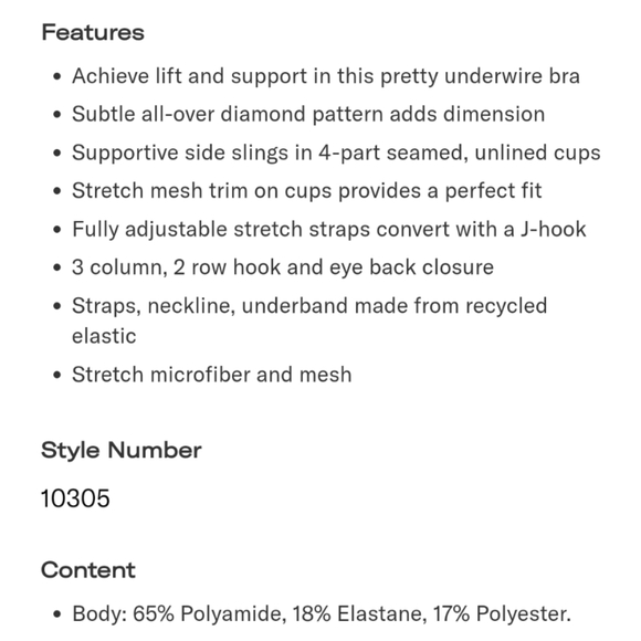 NEW 32F Panache Serene Side Support Bra - Picture 6 of 7